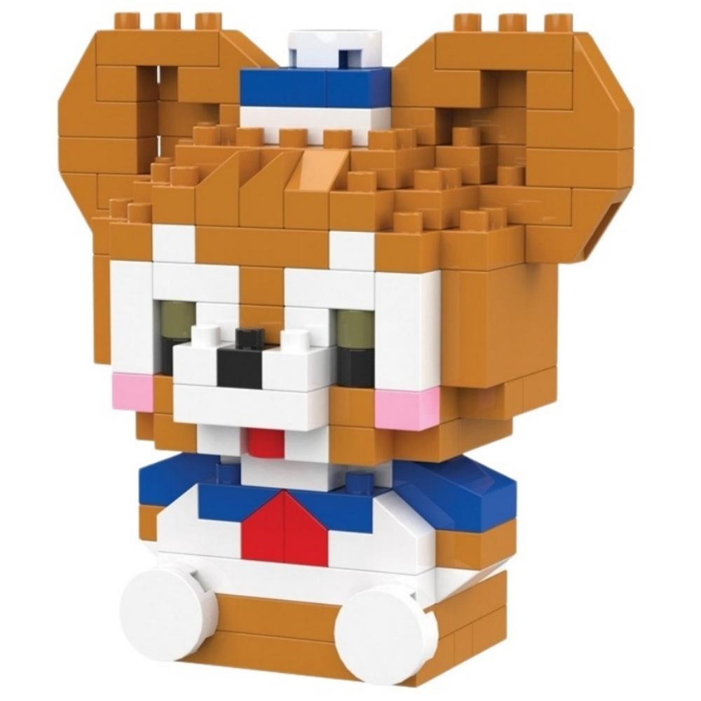 Anime Cartoon Building Blocks Mickey Mouse mini Action toy LinaBell Figures Blocks Toys Bricks Assemble Toys Kids Gifts