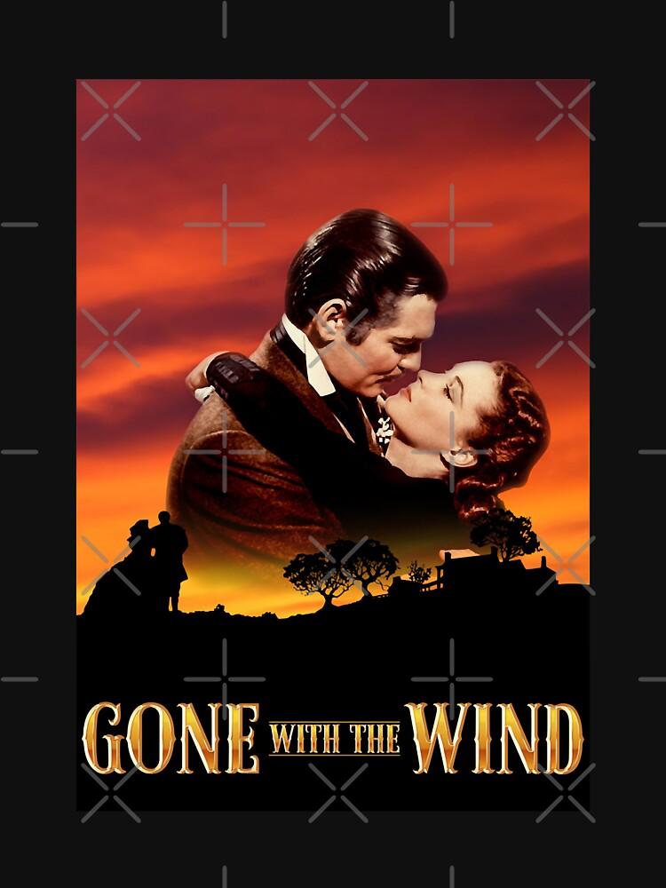 Gone with the Wind Day Gifts Love At The Sunset Clark Gable Halloween Classic T-Shirt