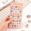 1Pc Cute Cartoon Animals Flocked Sticker Creativity 3D Relief Stickers Fun Scrapbooking Diy Diary Decoration Stationery Stickers