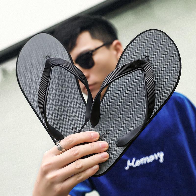 Erkek Yaz Kaymaz Koku Giderici Parmak Arası Terlikler, Dış Mekan Yumuşak Tabanlı Spor ve Boş Zaman Plaj Sandaletleri.