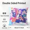 KPopS D-Demon H-Hunters Pillow Case Plush Fabric Soft  Pillowcase Double Sided Print Cushion Cover Household Gifts