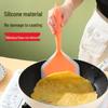 Silicone Spatula Set: Crepes, Pizza, Pancakes; Non-damaging, Heat-Resistant, Includes Oil Brush. Ideal for Every Household.