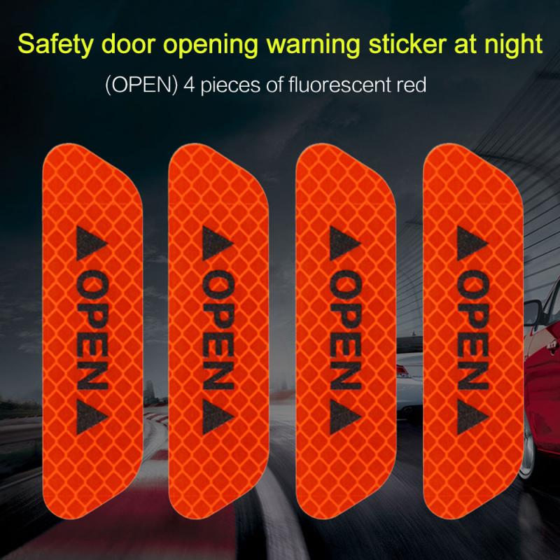 4XCar Door Edge Guard Scratch Protector Anti-collision Strip Stickers Styling Moulding Exterior Part Anti-scratch Sticker