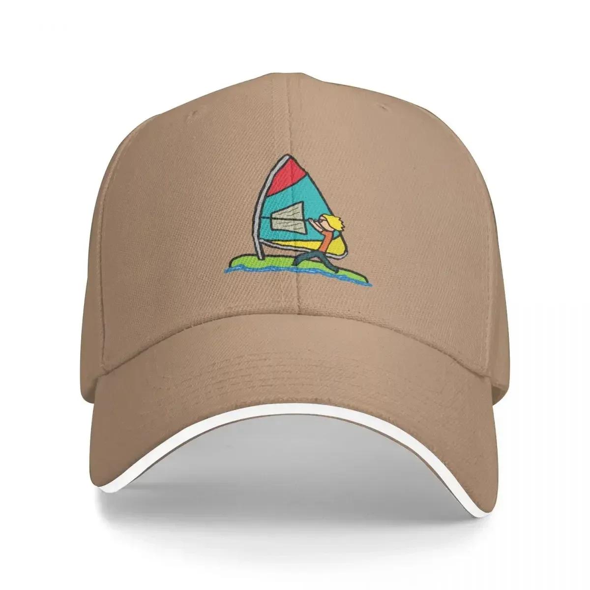 

Windsurfing Baseball Cap Funny hats Fashion Beach Unique hats Unisexs Tennis Womens