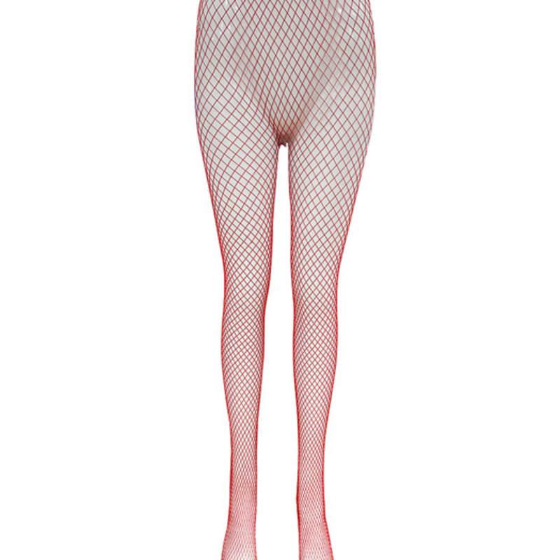 

Романтические тигровые сетчатые колготки (красный) Free