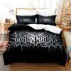 Dunkle Horror-Kunstgrafik Lorna Shore Extrem Metal Bettwäsche-Set Bettbezug Mit 2 Kissenbezügen Teen Metalhead Schlafzimmer-Dekoration