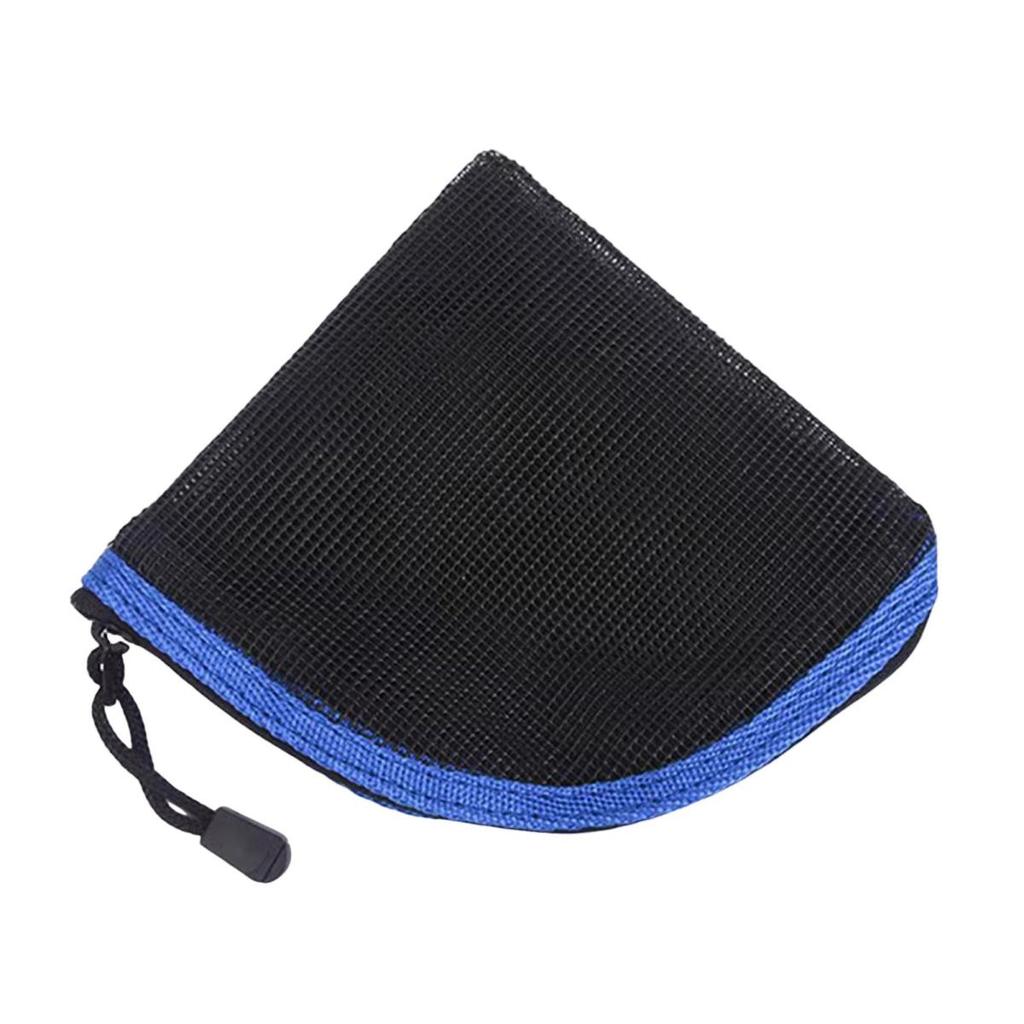 Yousheng Fly Fishing Leader Wallet Black Mesh Fly Fishing Leader Pocket Tippet Line Storage Bag for Saltwater Freshwater Fishing
