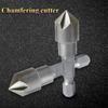 90 Degree Remove Burr Tools 1/4" Hex Shank Countersink Drill Deburring Drilling Chamfer Bit Cutter