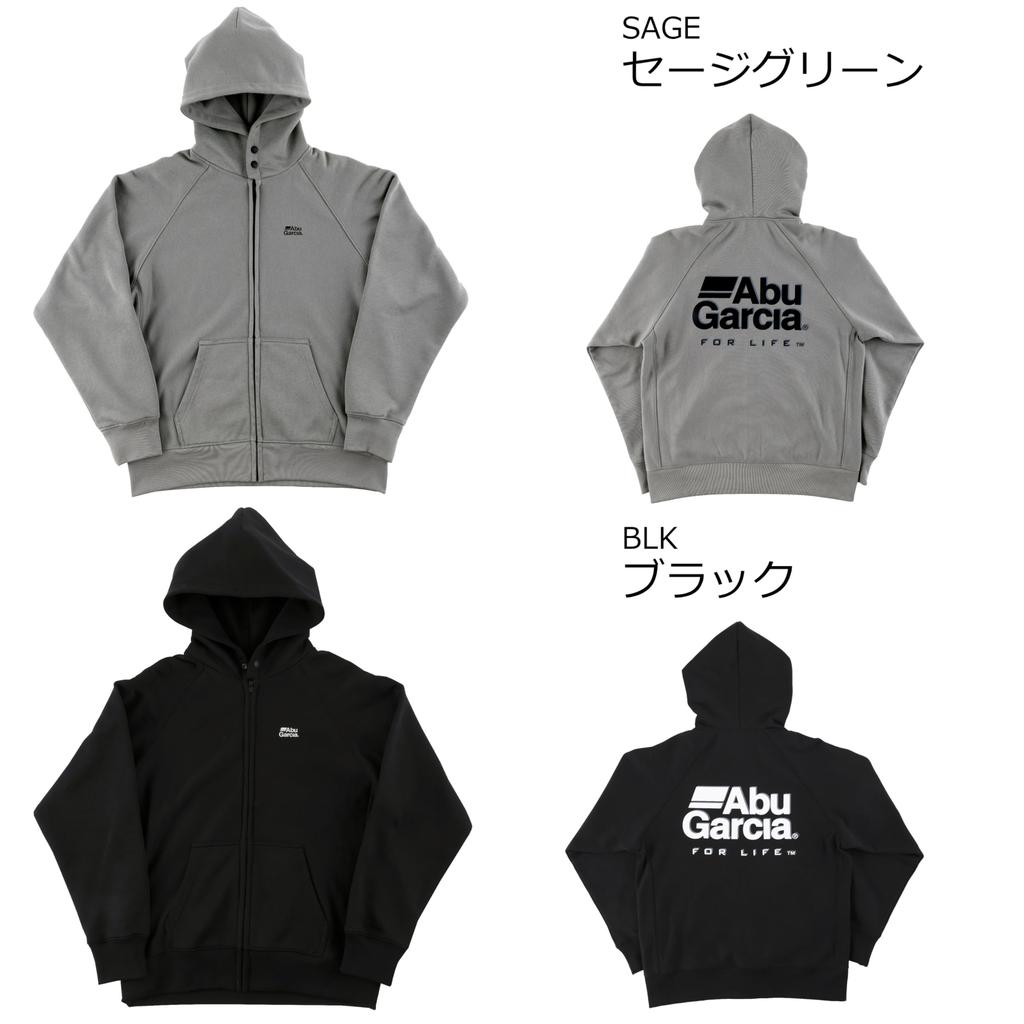Abu Garcia Shadow Logo Sweat Hoodie, Black, Size L, 1638861