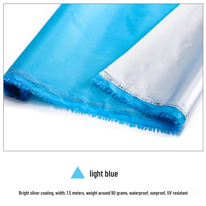 Silver-Coated Waterproof Polyester Car Cover: Dustproof, Sunshade & Rainproof Fabric