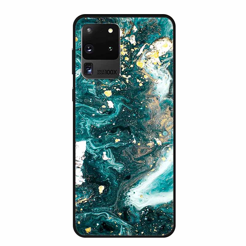 For Samsung S20 Ultra 5G Phone Cases Animals TPU Soft Silicone Back Cover for Samsung Galaxy S20 Ultra LTE 5G Funda Bumper Coque