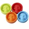 1pcs, Skull Ice Cream Mold, Chocolate Mold, 3D Silicone Mold, Horror Candy Mold, Fondant Mold, Baking Tools, Kitchen Gadgets, Kitchen Accessories