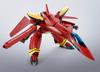 TAMASHII NATIONS R Macross 7 Kai Fire Valkyrie 150mm Painted Movable Figure HI-METAL VF-19 Approx. PVC&ABS&Diecast