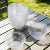 50/300Pcs Transparent Plastic Plant Covers Seedling Trays Hydroponic Containers Home Garden Planting Supplies Nursing Lids