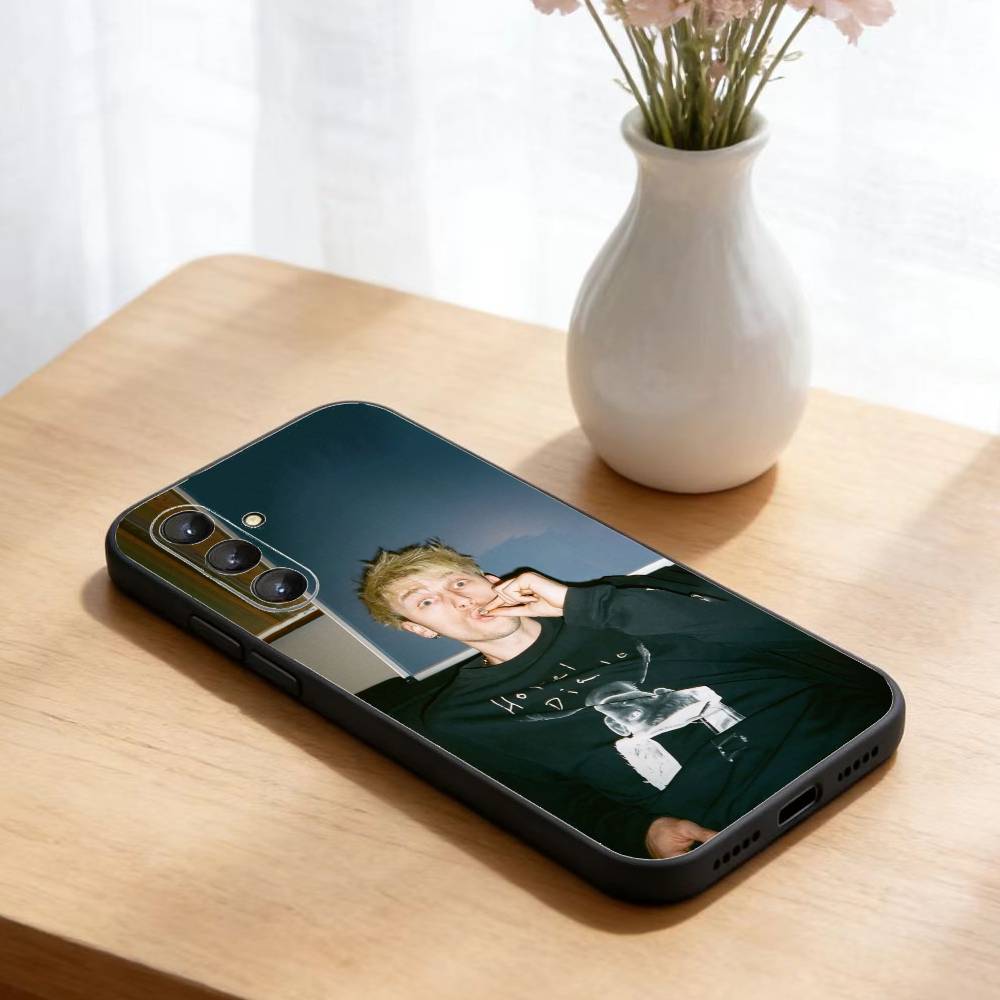 

Чехол для телефона MGK Machine Gun K-Kelly для Samsung Galaxy A73,21,22,32,71,53,52,51,80,5G Мягкий черный чехол Samsung a71 5g