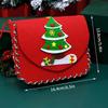 Christmas Heartfelt Gift DIY Handmade Backpack Material Santa Claus Snowman Tree Backpack Shoulder Bag Christmas Decorations