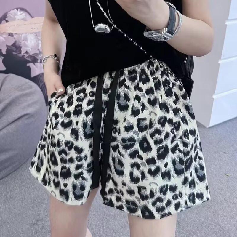 Short large en soie glacée pour enfants, pantalon de yoga fin et ample, pantalon de survêtement à séchage rapide