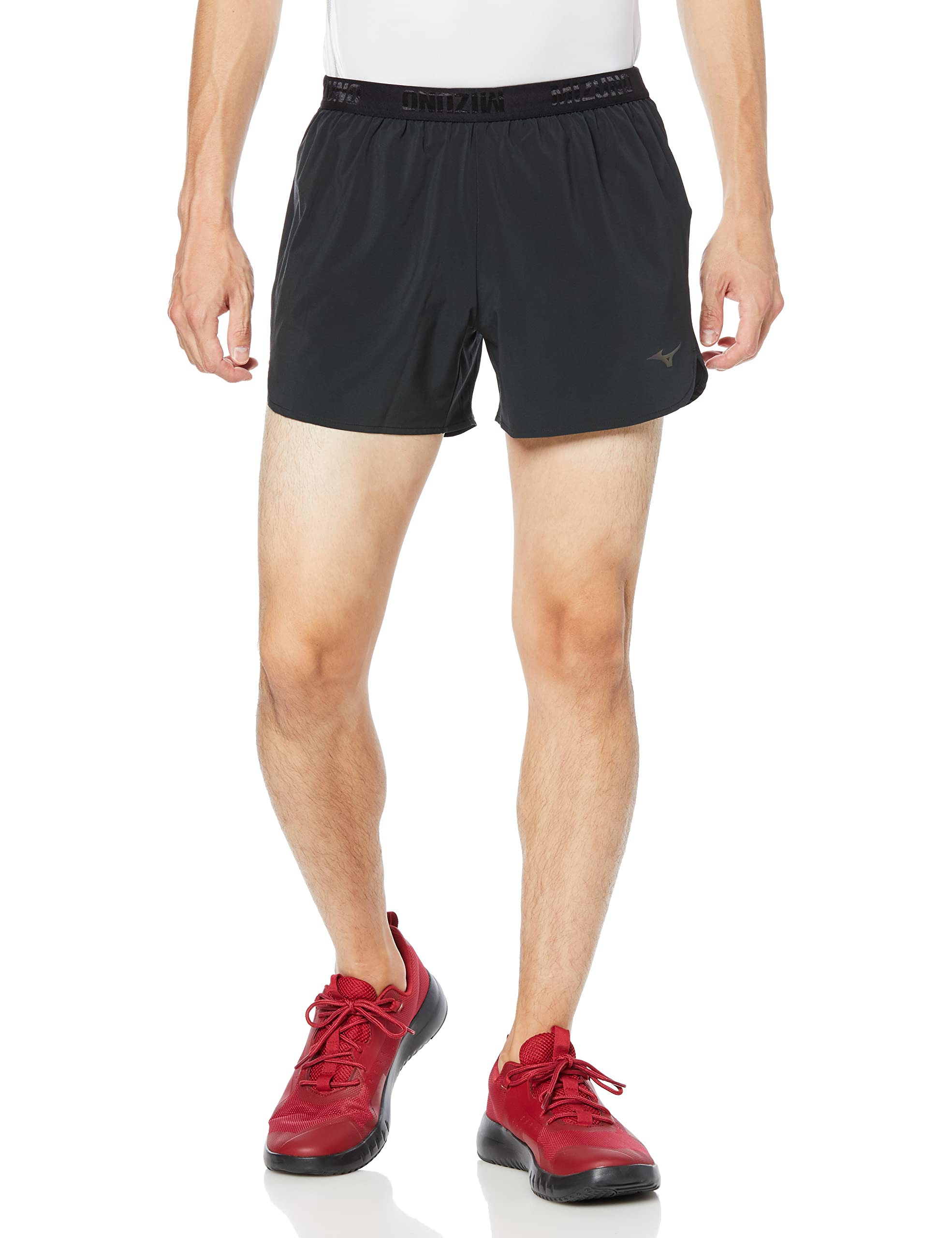 

Mizuno Dry Stretch Premium Running Size M Aurora Reflective Men s Pants, Black, (J2MB2545), Moisture-Wicking, Quick-Drying, чёрный