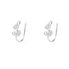 Versatile Plum Blossom Earrings - 2025 Trendy Design, Light Luxury, High-End Fashion Jewelry for Women