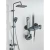 4-way Piano Shower System With Rain Shower Bidet Faucet Hot Cold Water Mixer For Bathroom Shower Kit
