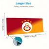 Galatasaray SK2 Print  Cushion Non-slip Laptop Tablet Big Mousepad XXL Mat Mini PC Playmat With Lock Edge