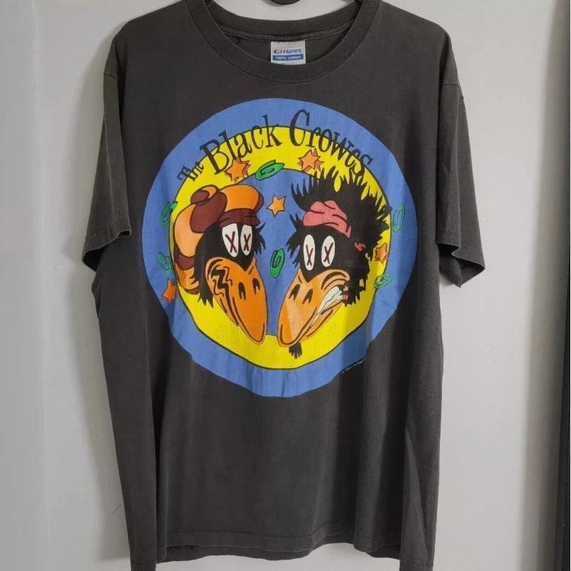 VTG The Black Crowes 1992 High As The Moon Tour Black S to 5XL Shirt 4XL
