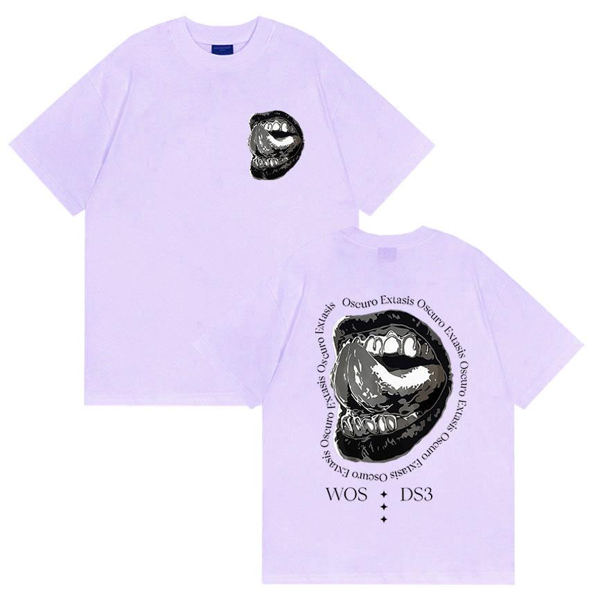Rapper Wos Ds3 2025 Merch Graphic T-shirt Men Women Pop Music Fashion Short Sleeve T-shirts Hip Hop High Quality Cotton T Shirt