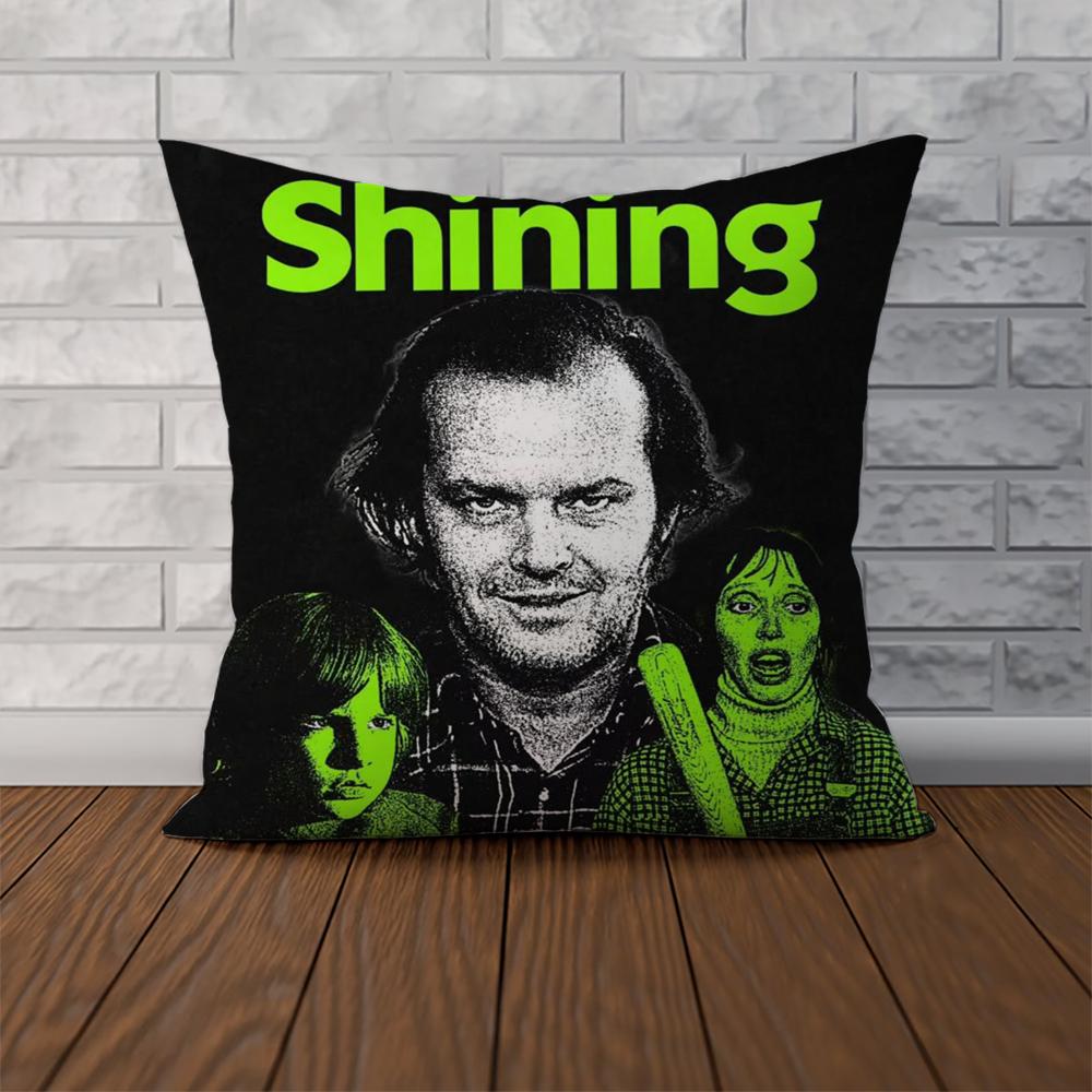 Movie The SShining Pillow Case For Car Sofa Decorative Home Doublesided Print Plush Square Throw Pillow Cushion Cover
