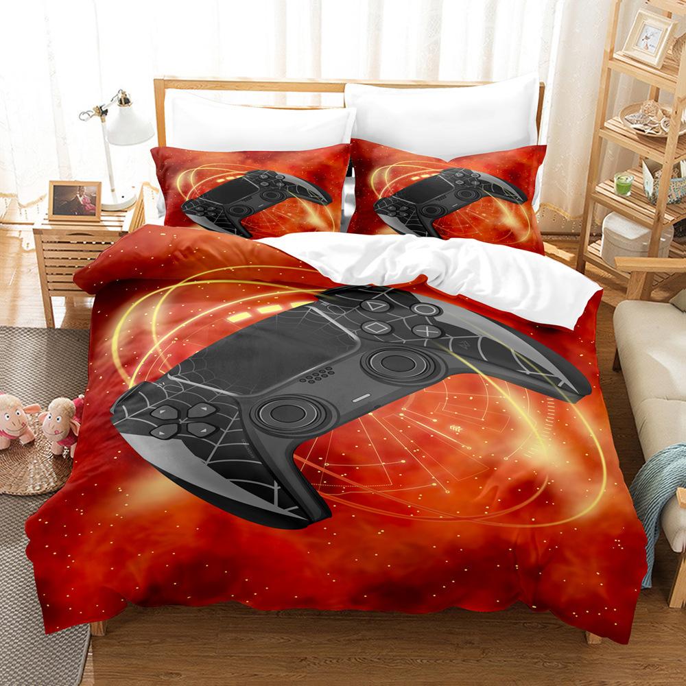 Fashion Technology Printing, 3D Digital Printing, Bedding, Duvet Covers, Pillowcases, Three-piece Sets