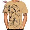 Fashion 3D Skull New Printed T-Shirt Men's Summer Outdoor Men's Short Sleeve Tee Round Neck