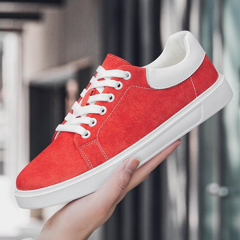 Lace-Up Summer Man Shoes Genuine Leather Skate Shoes Men Male Comfortable Sneakers Outdoor All-match Casual Shoes Brand Flats