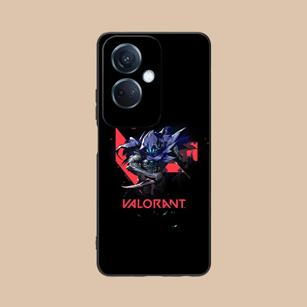 Valo Omen Phone Case for OPPO Reno 14 13 12 11 10 9 8 7 6 5 F T Pro 5G Soft TPU Shockproof Cover