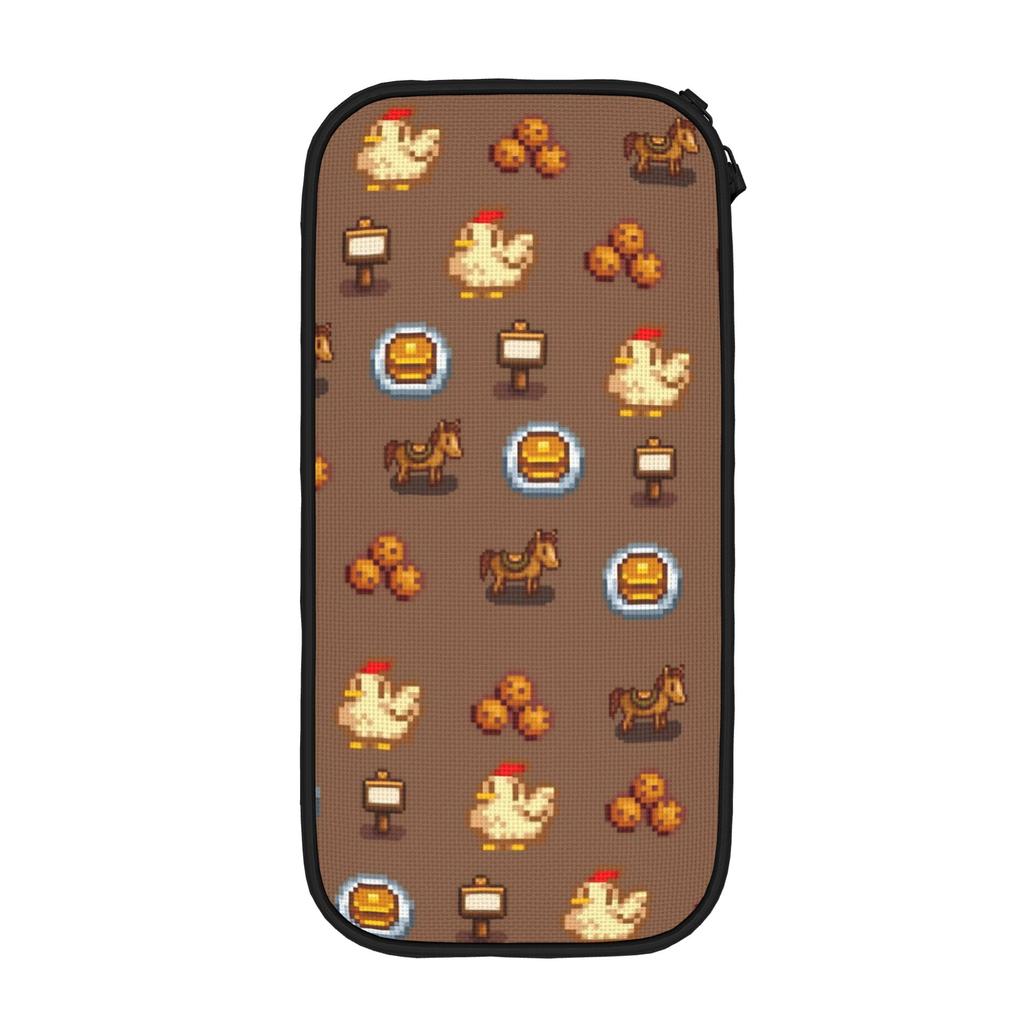 Cute Game Stardew Valley Pencil Case Pencilcases Pen Box for Girl Boy Big Capacity Bags Office Zipper Stationery