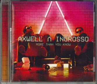 

CD AXWELL A INGROSSO - More Than You Know UICW10014PROMO UNIVERSAL Japan Obi Dance & Electronica Used