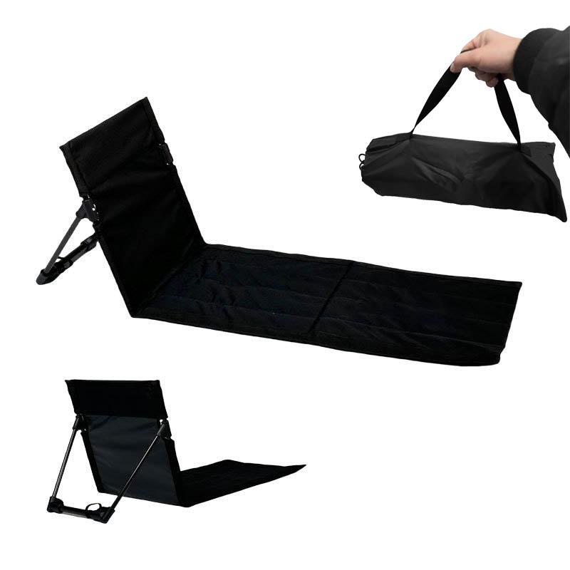 New Extended Picnic Folding Back Chair Foldable Park Picnic Travel Chair Indoor Outdoor Portable Camping Fishing Back Chair