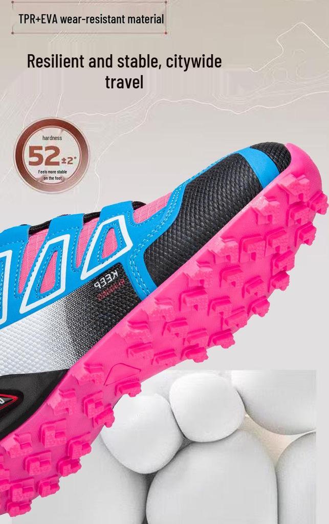 Women's Cross-Border Trail Running & Hiking Shoes - Breathable, Lightweight, Plus Size