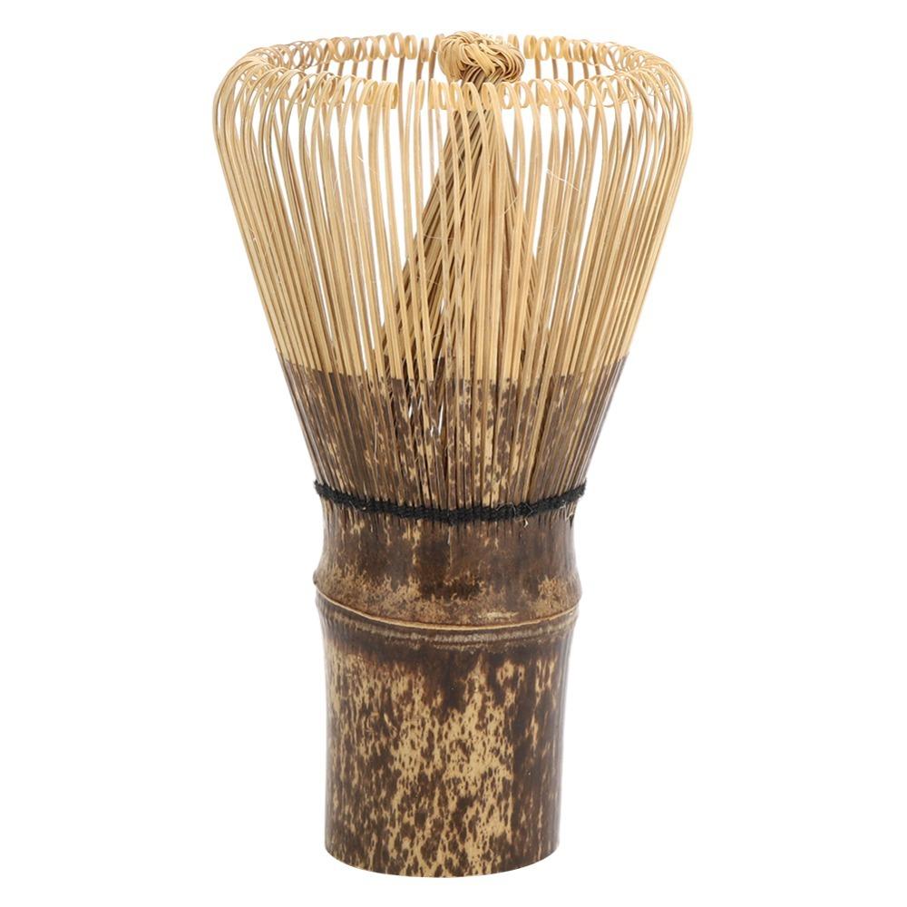 Akcesoria do herbaty Bambusowa trzepaczka do herbaty Matcha 120 listewek Tradycyjna bambusowa trzepaczka do herbaty 100 listewek Japońska trzepaczka do herbaty Przygotowanie herbaty Matcha