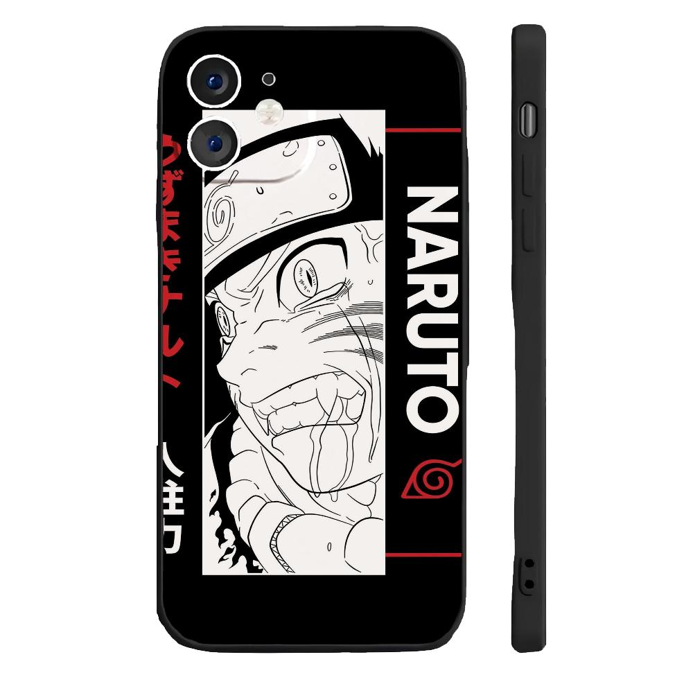 Anime N-NarutoS Phone Case Silicone Soft For IPhone 16 15 14 13 12 11 Plus Pro Max Plus