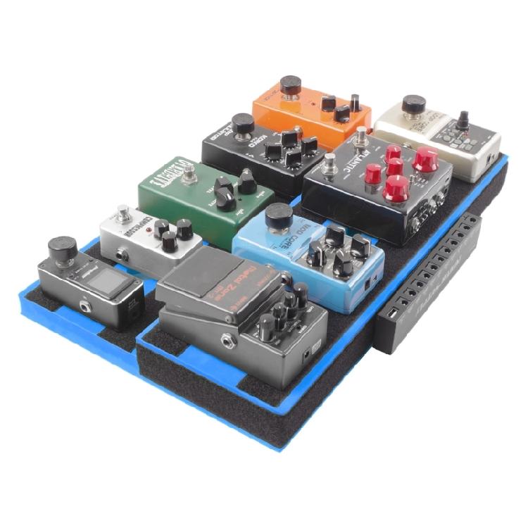 Portable Guitar Effect Pedal Board Professional Step Design Single Effect Board Nonslip Effect Track Board Easy To Use