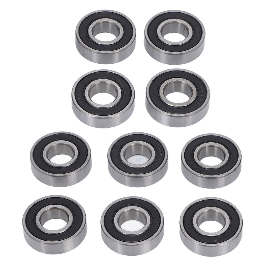 10PCS 6001RS Bearing Deep Groove Ball Bearings 6001‑2RS for Electric Motor Bike Wheels Pool Pumps