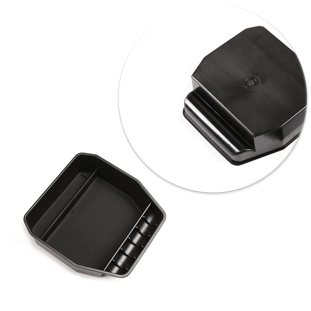 Sauicemy Mittelkonsolen-Zubehör-Organizer für Land Rover Defender 90 110 2020 2021 2022 ABS-Material Armlehnenbox Einlage Tablett Organizer-Tablett Ohne