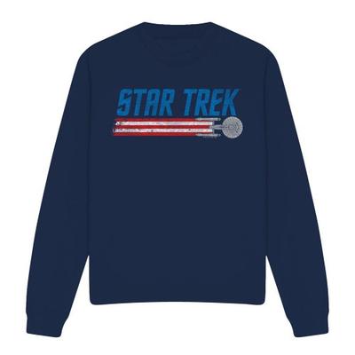STAR TREK Unisex Adult Enterprise Americana Sweatshirt