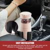 2 In 1 Car Cup Holder Expander With Phone Holder, 2.6"-3.93" Vehicle Cupholder Extender Adapter With Expandable Base, Auto Interior Water Bottle