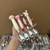 Cartoon Children's Spoon Stainless Steel Rice Spoon Meals Dessert Fruit Spoon  Food Accessories