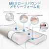 Fityou Sleep Pillow, Memory Foam, Comfortable Sleep Pillow with Two Height Settings, Breathable, Washable Cover, Soft to the Touch, Suitable for Child