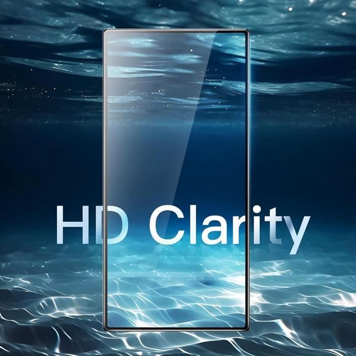 Pack-4 Verre Trempé Intégral pour Samsung Galaxy S24 Ultra - Protection d'écran Antichoc Anti-Rayures