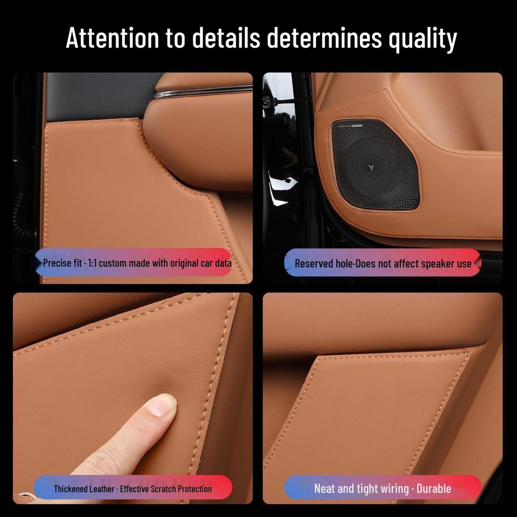 Lantu Tianshan Car Door Kick Mats: Scratch Protection for 26 Models
