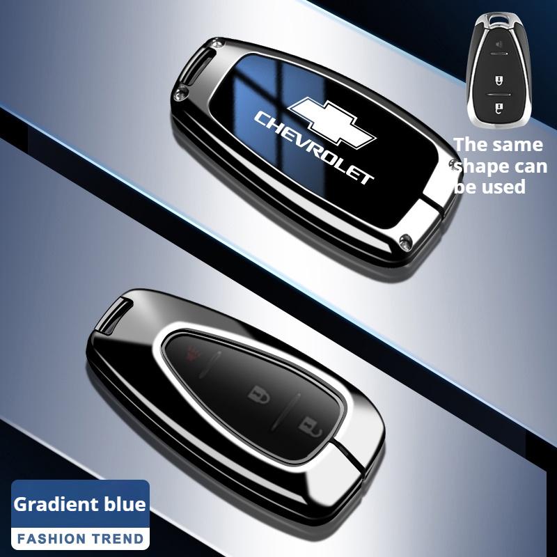 BODCA1 Zinc Alloy Car Key Case Cover Fit For Chevrolet Trailblazer Blazer Chevy Malibu Camaro Cruze Traverse Sonic Volt Car Accessories