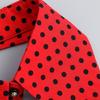 Mode Revers Faux Kragen Dekorative Kragen für Kleid Abnehmbar Gepunkteter Falscher Kragen Damen Halbshirt Oberteil Bluse Kragen