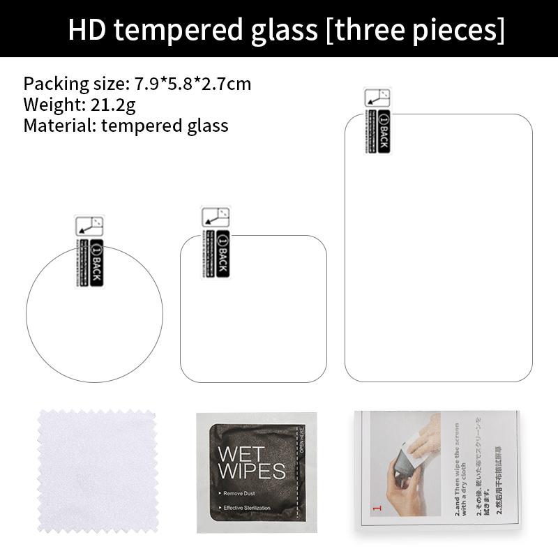 

Защитная пленка из закаленного стекла для объектива DJI Action 5 Pro, пленка для экрана, защитная пленка для экрана, аксессуары для камеры Action 5 Pro